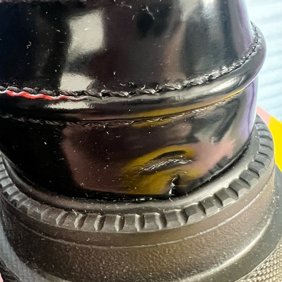 NEW 💥 MSGM Stivale DONNA Chunky Lug Boot Highlighter ORANGE Color Size EU 40 - Picture 10 of 11